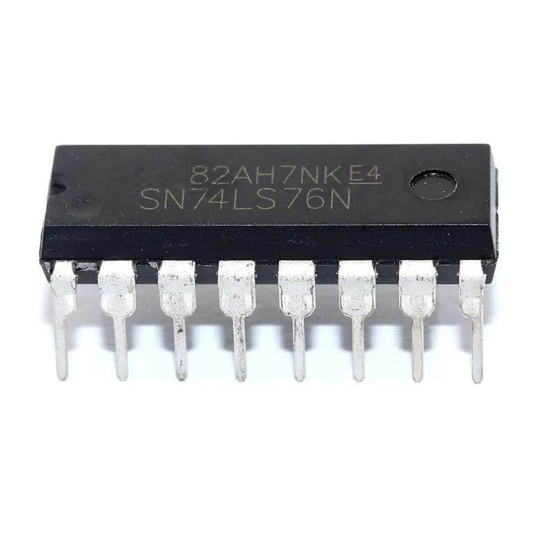 JK ø ÷ ȸ 4 , 4.75 V  5.25 V, DIP - 16 , SN74LS76N, 5 